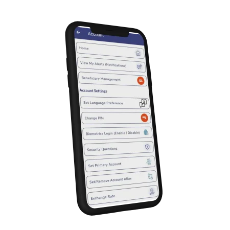 Account Settings side